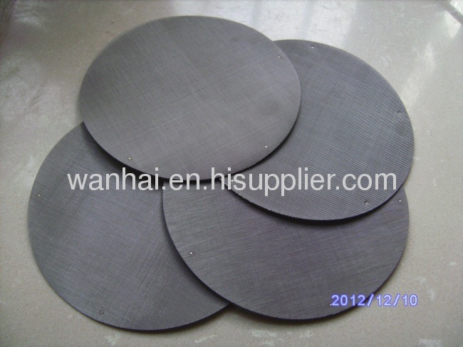 multi layer wire mesh filter disc