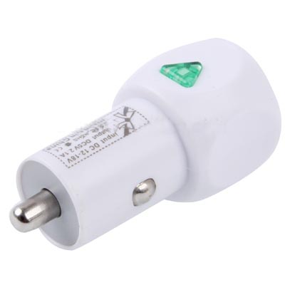 USB Mini Car Charger with Power Switch for iPhone 5 / iPhone 4 & 4S / iPad 3 / iPad 2 / iPod, Output: DC 5V / 2.1A