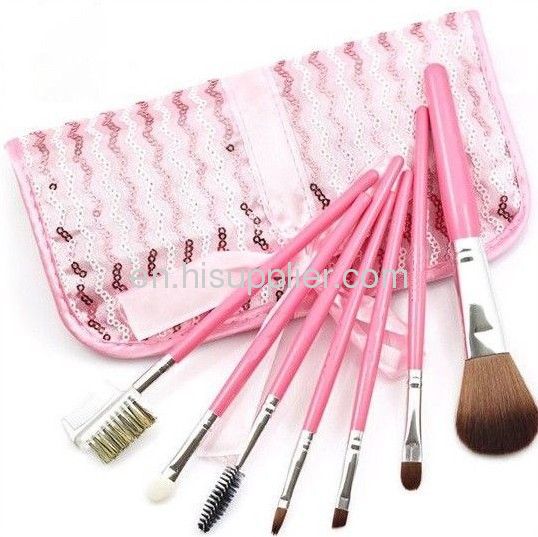 Shiny 7PCS Makeup Brush set 