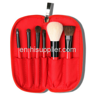 6PCS Red AppleMakeup Brush set 