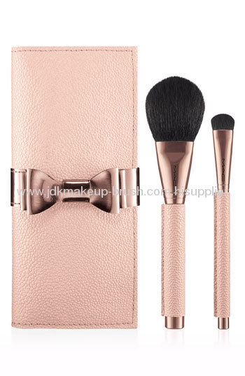 Pretty Powder Brush with Eyeshadow Brush Set