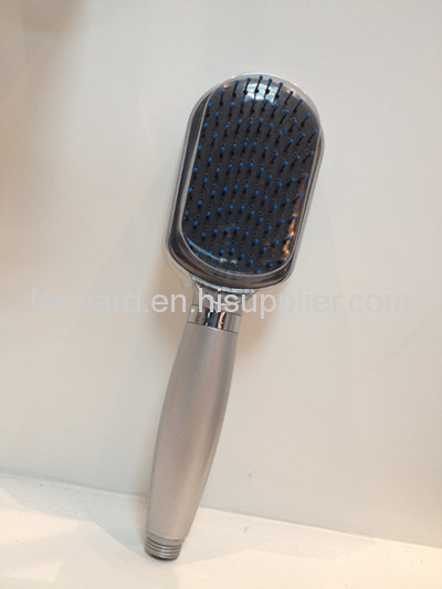 Water-savings hand shower / negative ion comb shower spray/ negative ion shower head