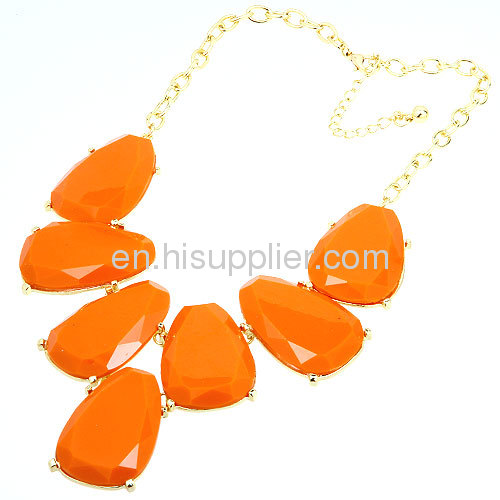 2013 Kate Spade Style Teardrop Bead Choker Necklace Costume Jewelry 