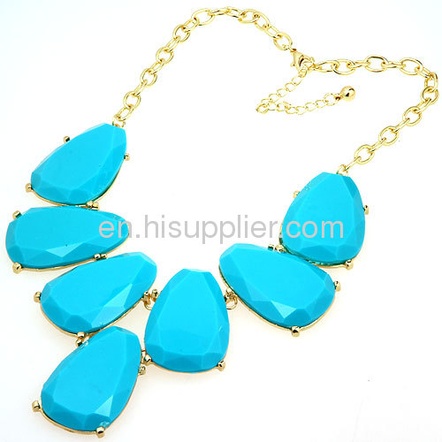 2013 Kate Spade Style Teardrop Bead Choker Necklace Costume Jewelry 