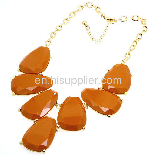 2013 Kate Spade Style Teardrop Bead Choker Necklace Costume Jewelry 