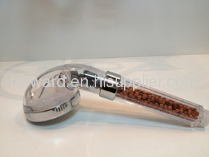 HW-C-138-1Water-savings hand shower / negative ion shower head