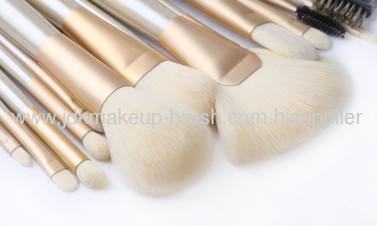 Pro 18PCS White Lady CosmeticBrush Set 