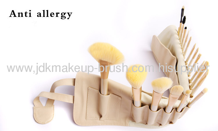 Pro 18PCS White Lady CosmeticBrush Set 