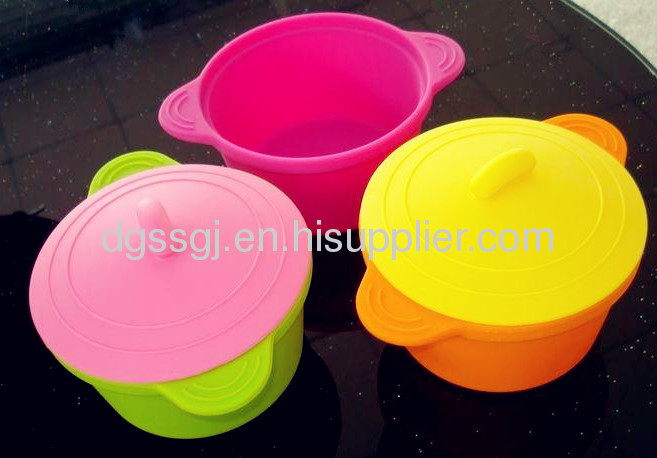 Multicolor Silicone Cooking Steamer