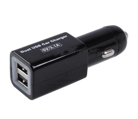 Dual USB Car Charger for iPhone and iPad