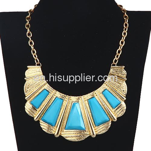 Retro Jewellery Scalloped Choker Collar Vintage Bib Necklace