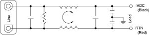 High Current Compact DC Filter and Connector system