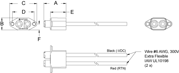 High Current Compact DC Filter and Connector system