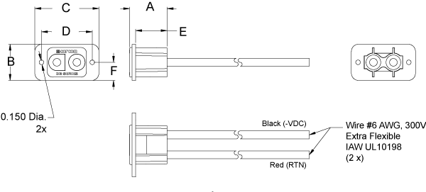 High Current Compact DC Filter and Connector system