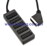 Scart Splitter 5-Way 