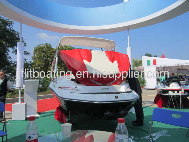 4.6m Speedster family boat with 200hp R&R Marine engine 