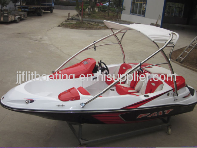 4.6m Speedster family boat with 200hp R&R Marine engine 