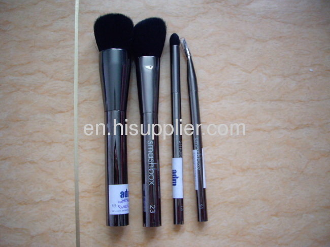 Luxurious 4pcs whole Aluminum Makeup Brush Set