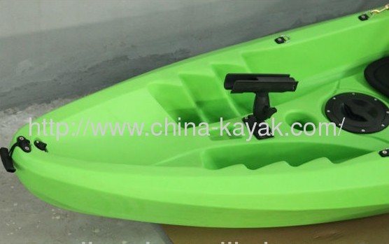 plastic double or triple sit on top kayak fishing kayak for family