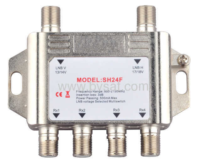 DirecTV LNB voltage selected satellite multiswitch