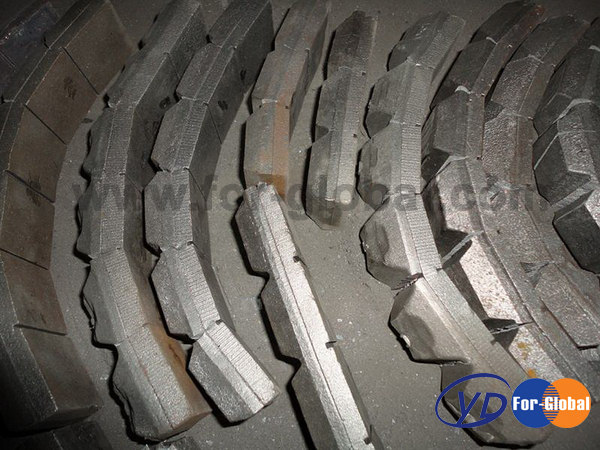 Excavator part antiwear wear plate for bucket chocky bar