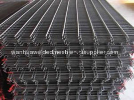 Black Iron Wire Welded Mesh Panel