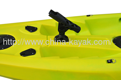 single recreational kayak LLDPE fishing kayak 