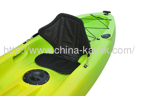 single recreational kayak LLDPE fishing kayak 