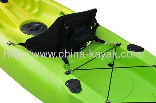 single recreational kayak LLDPE fishing kayak 