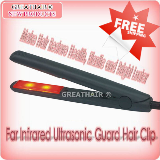 Far Infrared Ultrasonic Guard Hair Clips Grey Color