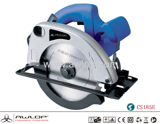 1200W 185mm electrical woodworking circular saw-CS185E