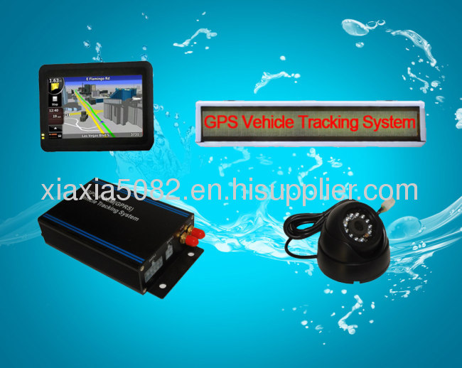 GPS Vehicle Tracking Device With Navigation and Online Tracking Software