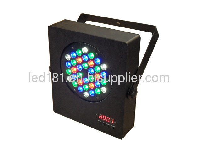 RGBW flat led par