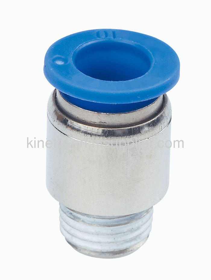 POC air Fitting male straight pipe fitting brass connect