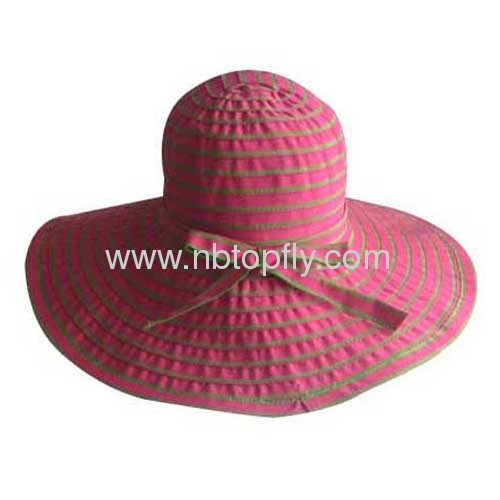 summer adjustable size middle brim hats