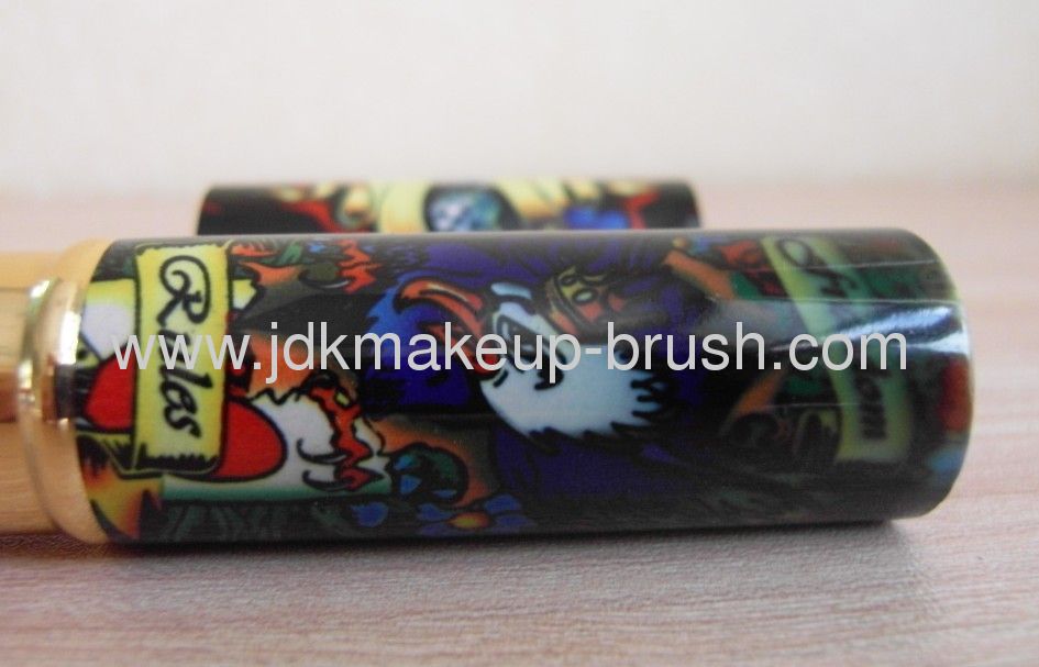 Cartoon pattern printing Retractable Brush 