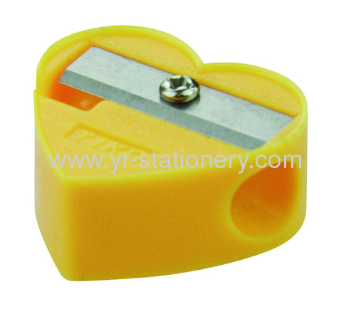 Single Hole Plastic Pencil Sharpener