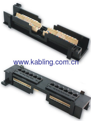 Cat5e 12 Port Patch Panel