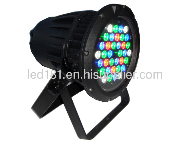 IP65 waterproof high power led par rgbw for outdoor use