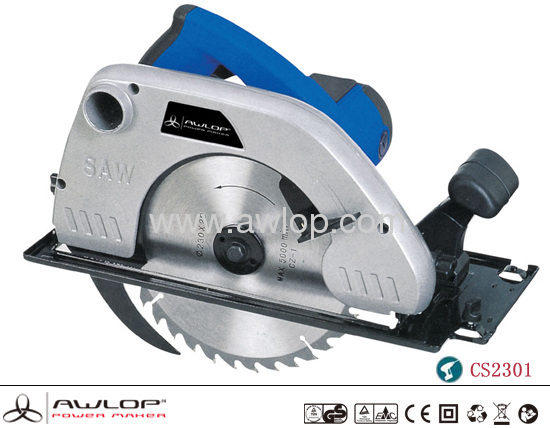 1800W 230mm electric dust extraction facility circular saw-CS2301