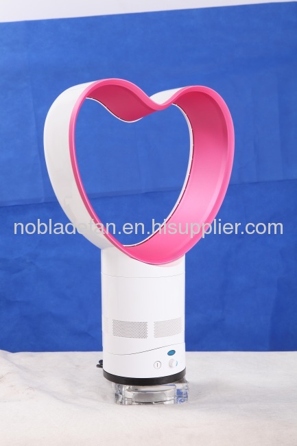 2012 Heart shape No blade fan Pink colour