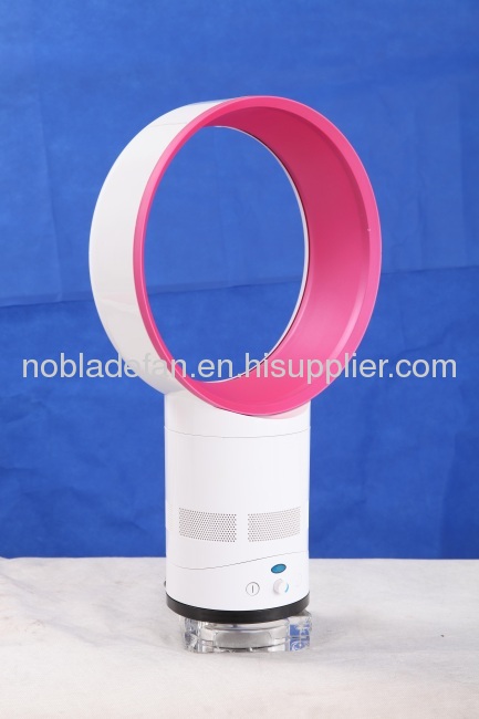 12inch Pink color round bladeless fan