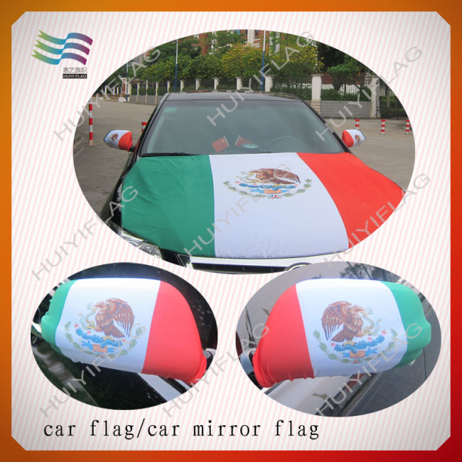 advertising mini car mirror cover