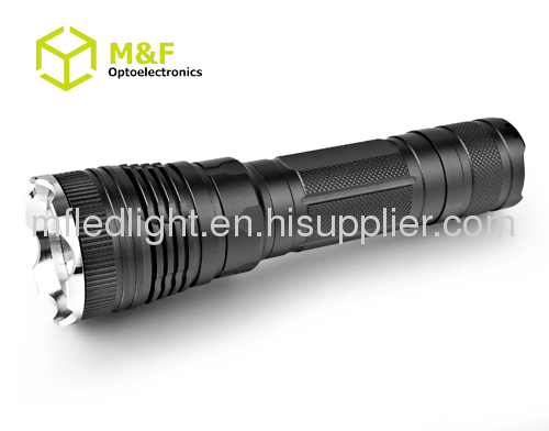 Aluminum high power Cree xml t6 led police flashlight 