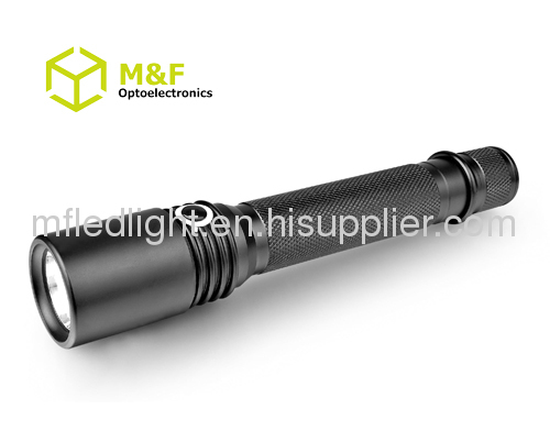 Aluminum powerful Cree XRE Q5 led power style flashlight 