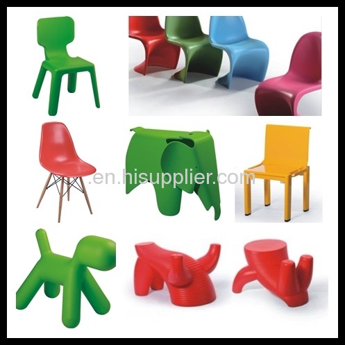 Steady Red Plastic Baby side Chair ergonomic dining room furniture children kids chairs