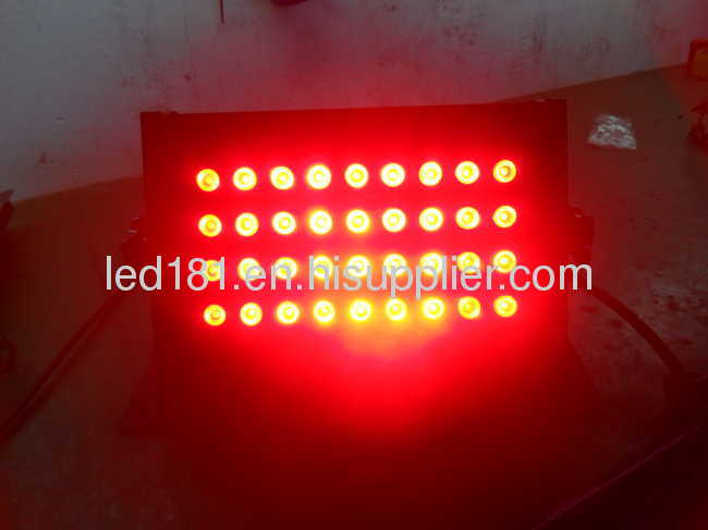 Tri color rgb 36pcs outdoor led wall washing light