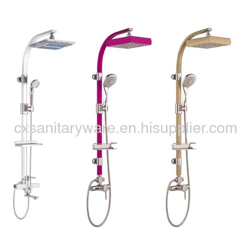 Aluminium Luxury bathroom shower rod