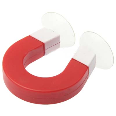 Your Magnet Horseshoe Style Magnetic Stand for Mobilephone Device or iPod (Red) 