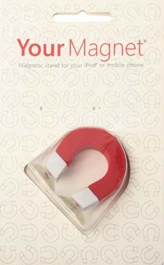 Your Magnet Horseshoe Style Magnetic Stand for Mobilephone Device or iPod (Red) 
